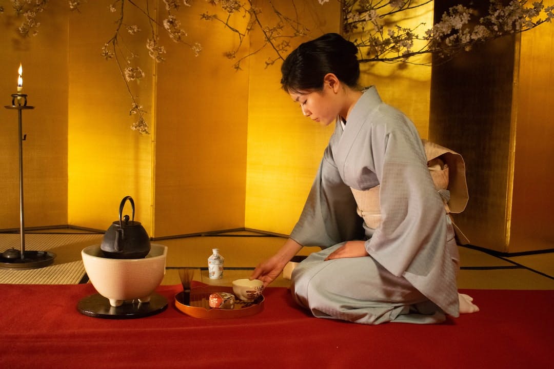 A Japanese Tea Ceremony illustration